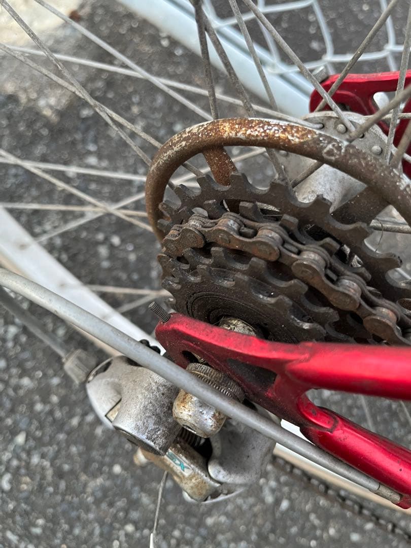 未整備　ARAYA EXCELLA 26インチ　シートポスト固着