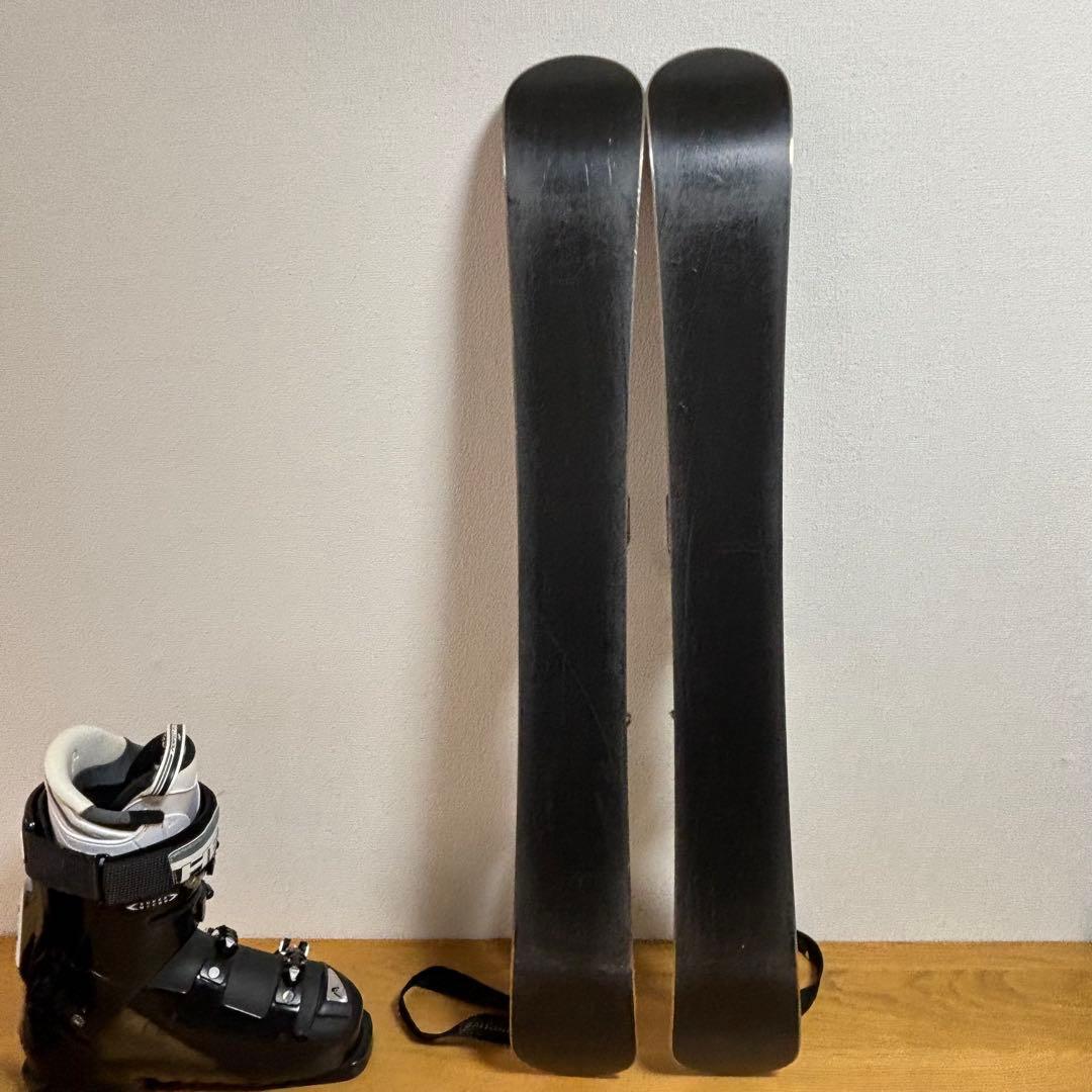 メンズ　ショートスキー　ファンスキーセット　Salomon 26-26.5cm