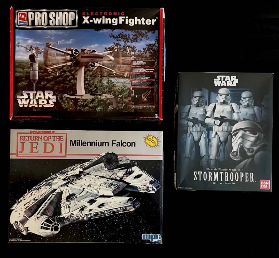 a*9様 STAR WARS ファルコン Xウィング ストームトルーパー 3点セ