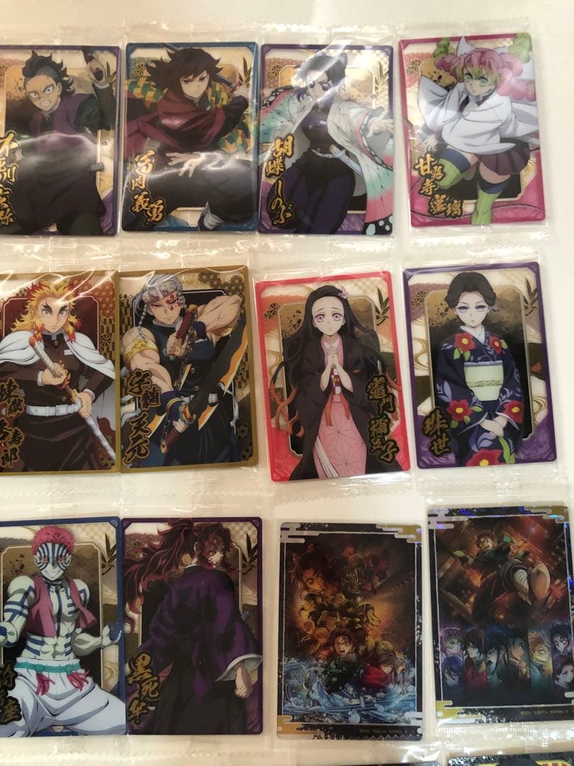 鬼滅の刃ウエハース10 33種コンプリート 全63枚セット まとめ売り