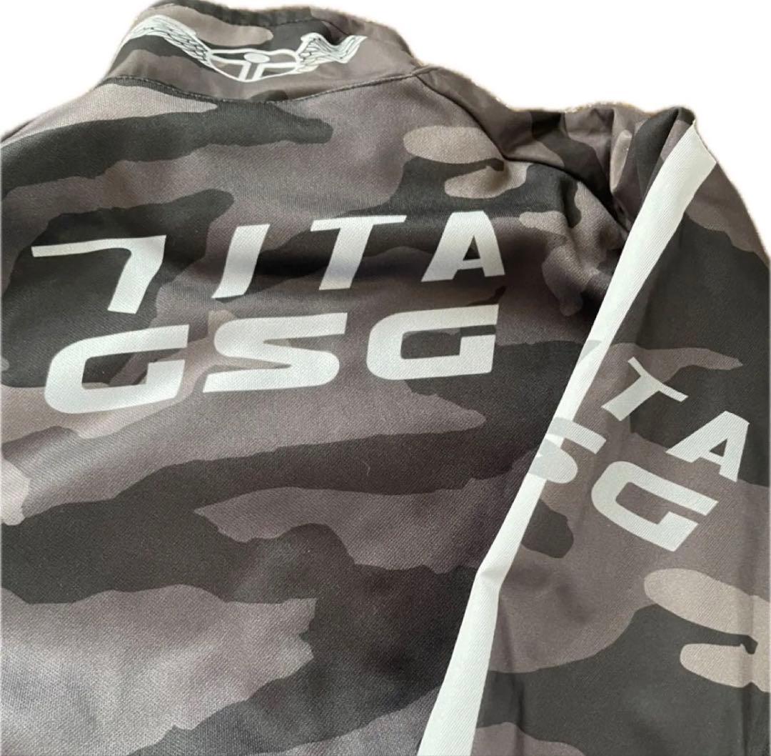 ★7ITA GSGサイクルジャージ★裏起毛ジャケット★Ｍ★美品