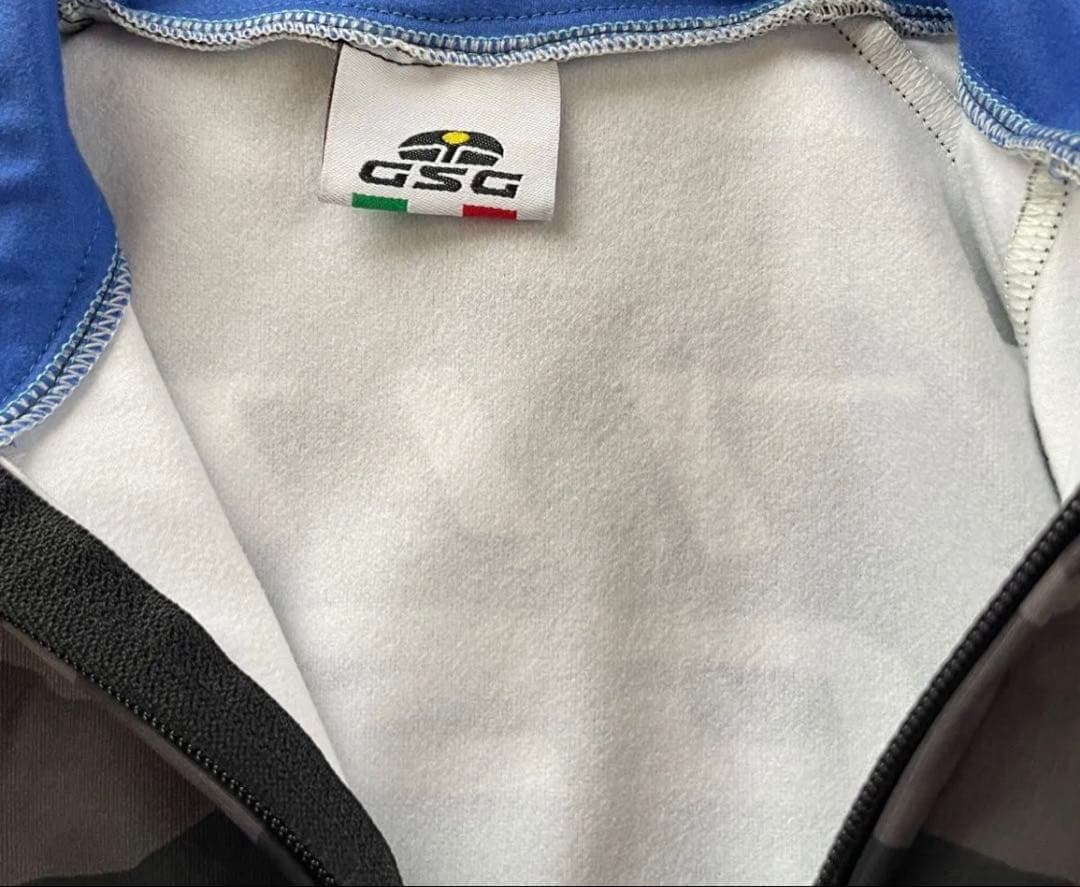 ★7ITA GSGサイクルジャージ★裏起毛ジャケット★Ｍ★美品