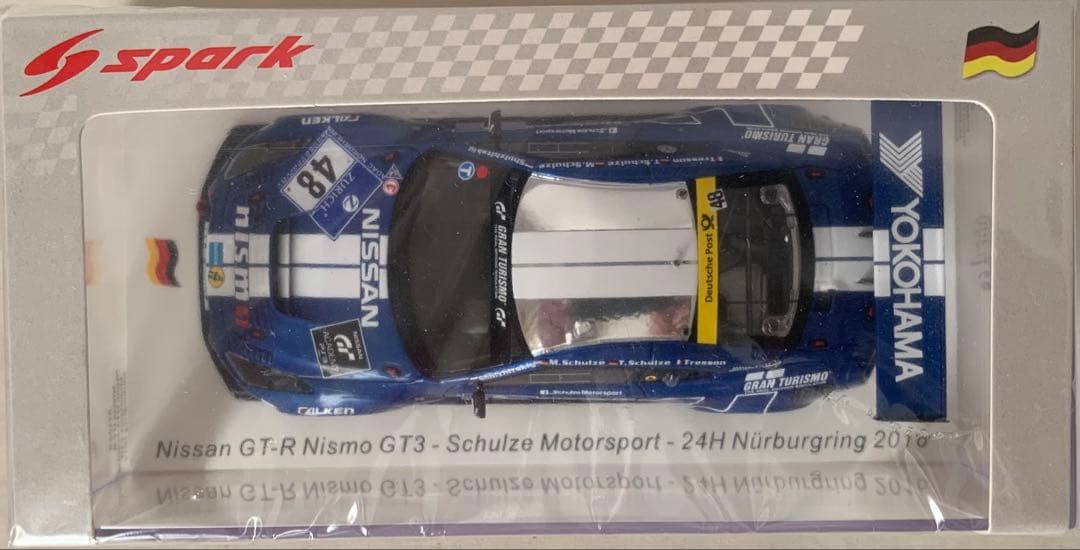 1/43 Nissan GT-R Nismo GT3 2016年ニュル24時間