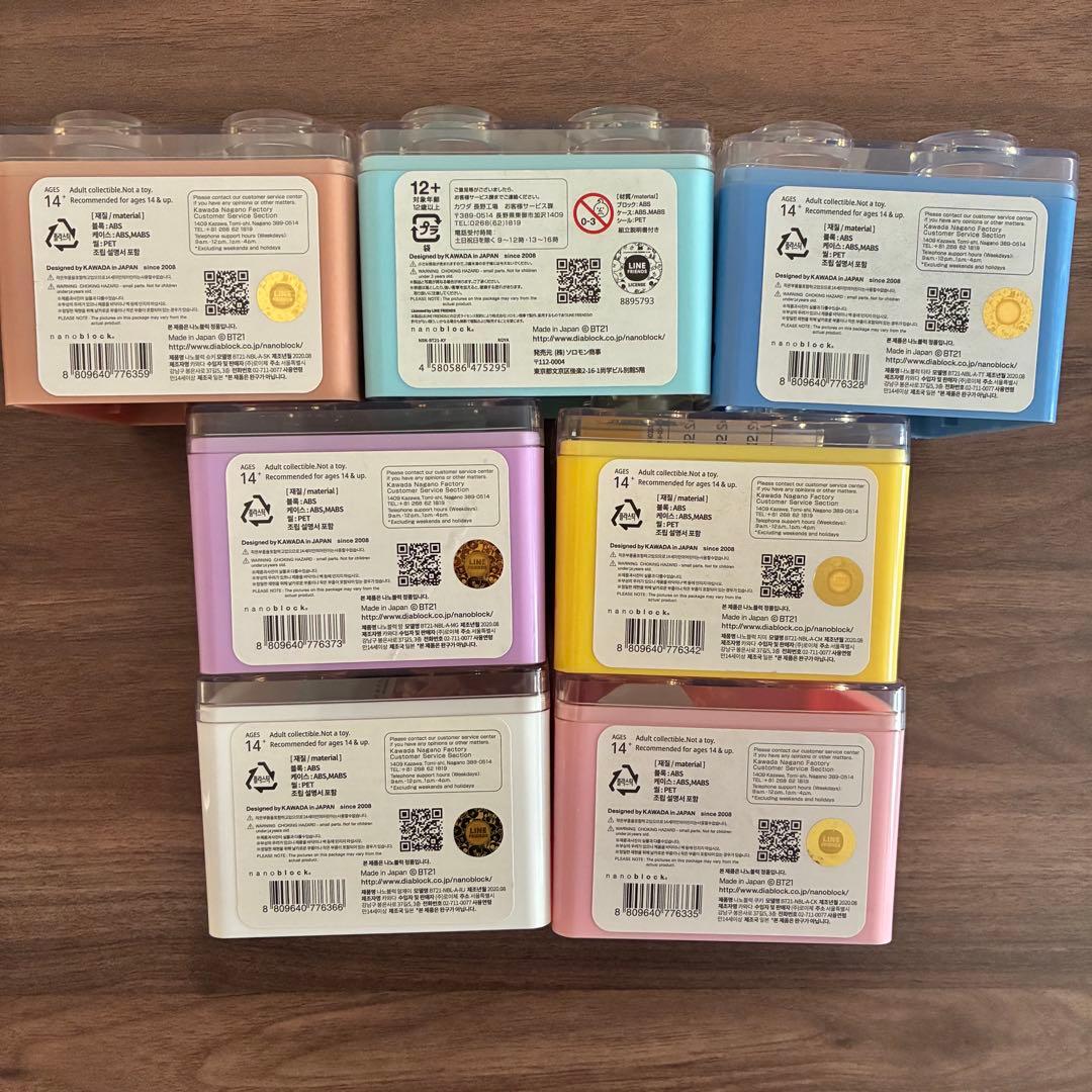 BT21 ナノブロック