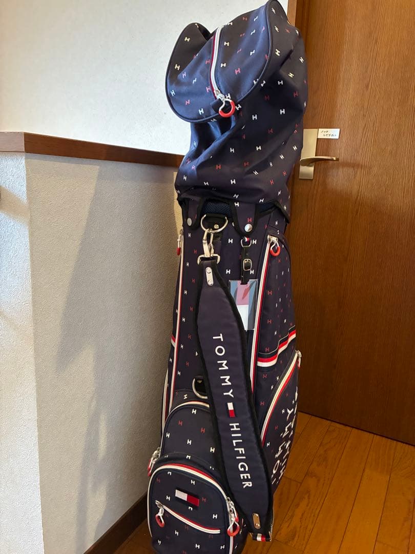   キャディバッグ ネイビー