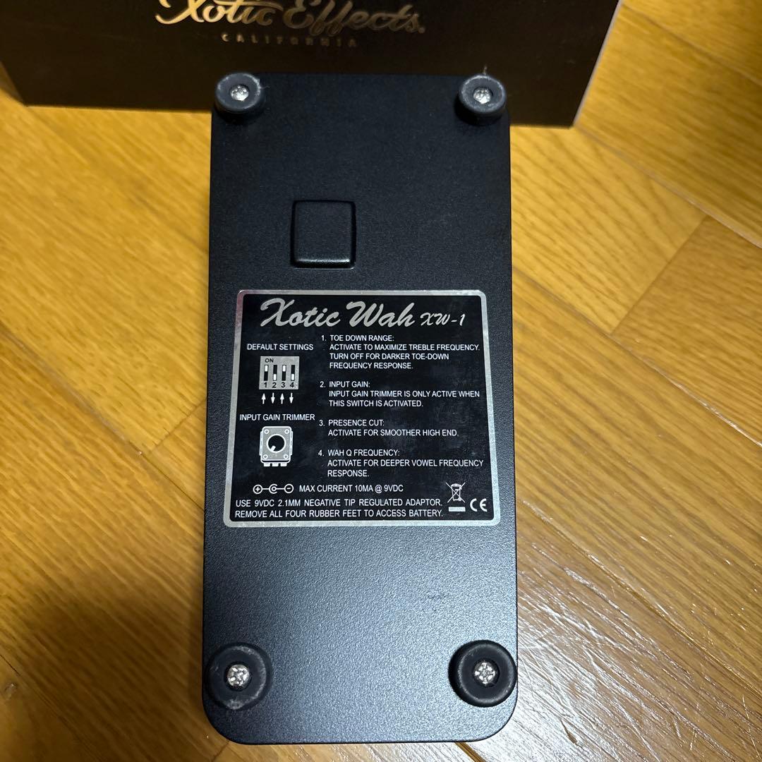 極美品 エキゾチック ワウペダル Xotic XW-1 Wah