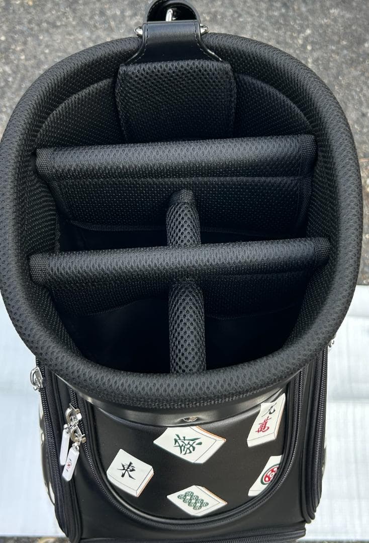 y_sakura0417様用価格変更 リンクス　Lynx　麻雀総柄キャディバッグ