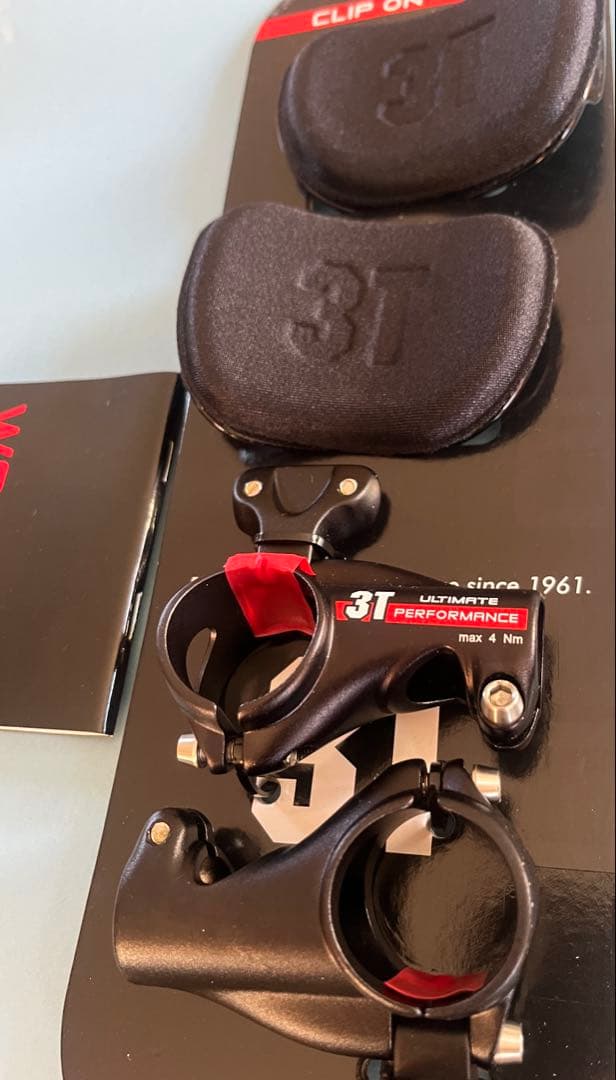 3T CLIP ON Team 跳ね上げ式 カーボンクレードル 未使用セット