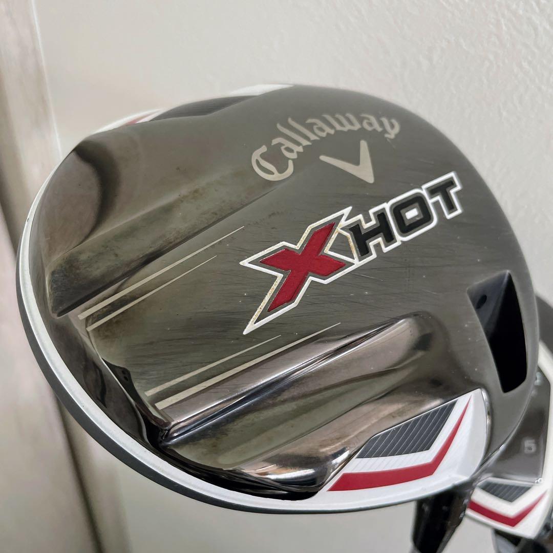 現行最新モデル　美品　メンズ　Callaway XHOT ゴルフクラブセット　S