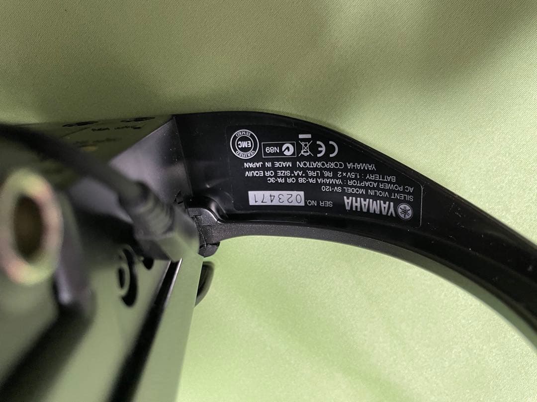 ヤマハ サイレントバイオリン ＳＶ120 ブラック