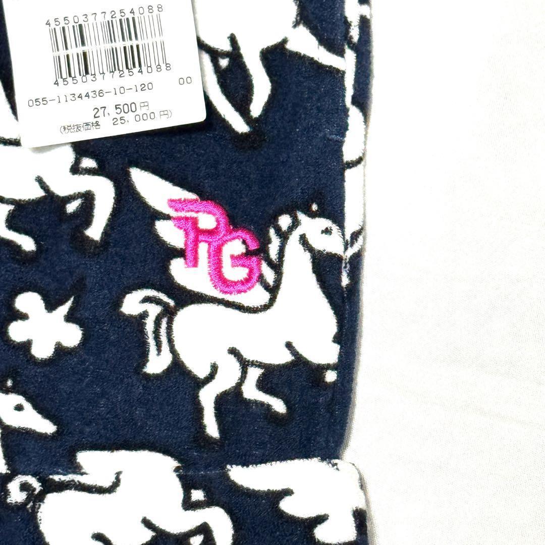 新品タグ付 パーリーゲイツ ユニコーン柄スカート ネイビー　定価27,500円