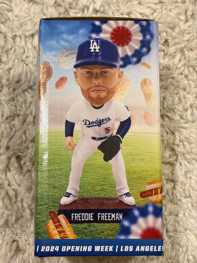 フレディ・フリーマン ボブルヘッド 2024 ドジャース　ワールドシリーズMVP