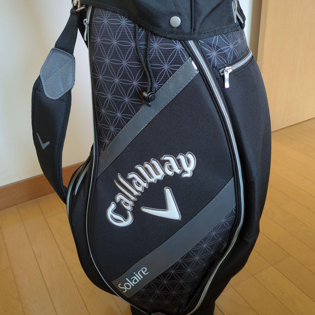 Callaway Solaris ゴルフバッグ ブラック/グレー