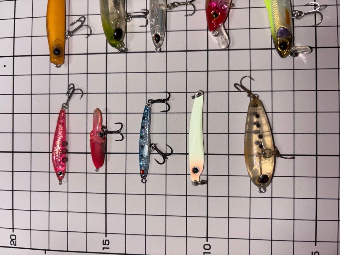 アジングメバリングルアー　19点　　R8.R