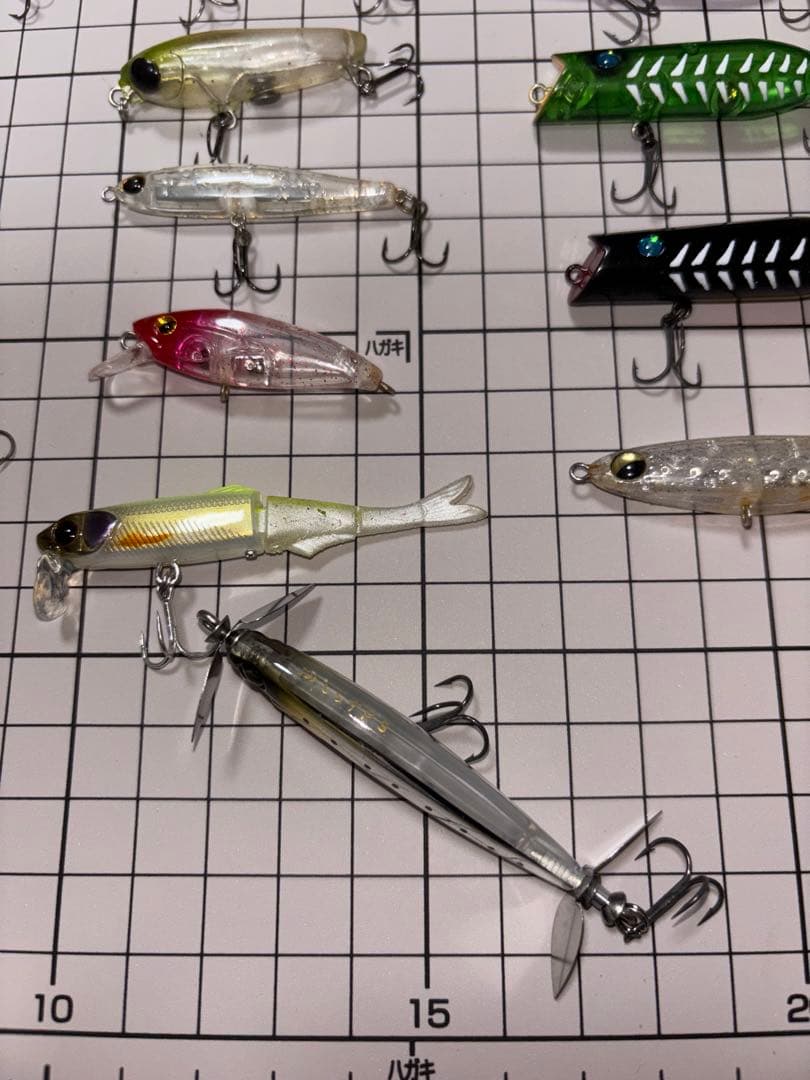 アジングメバリングルアー　19点　　R8.R