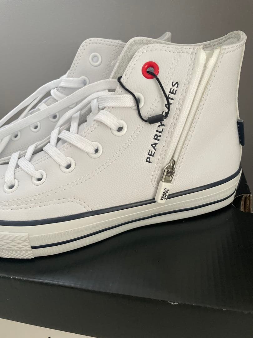 新品未使用パーリーゲイツ×コンバース　23、5cm ゴルフシューズ