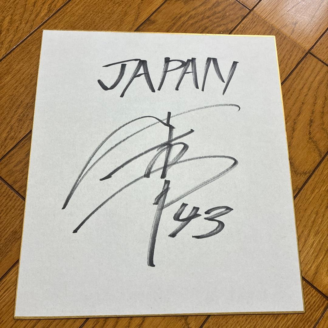 山本由伸 直筆サイン オリックス ORIX 選手サイン ドジャース