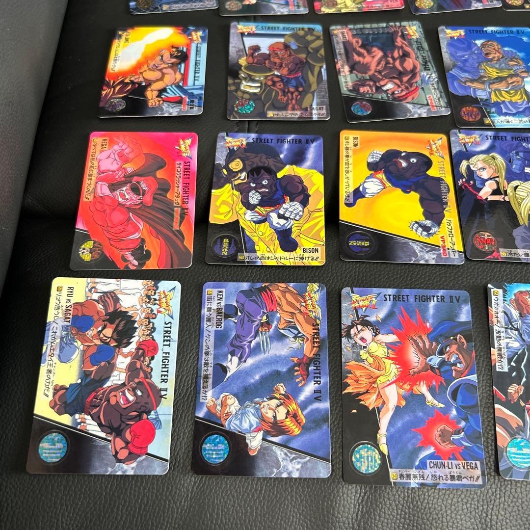 ストリートファイターⅡ V 1995 全42種　カード
