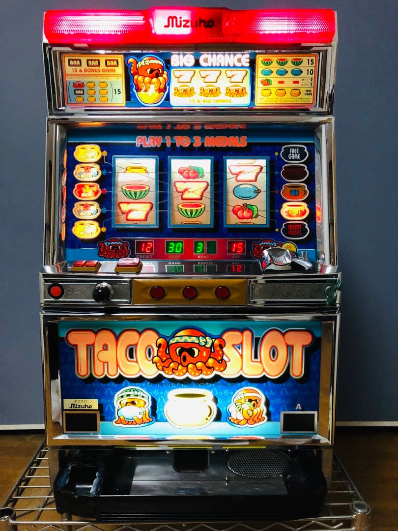 美品　4号機　タコスロ　実機　不要機付　送料込　パチスロ