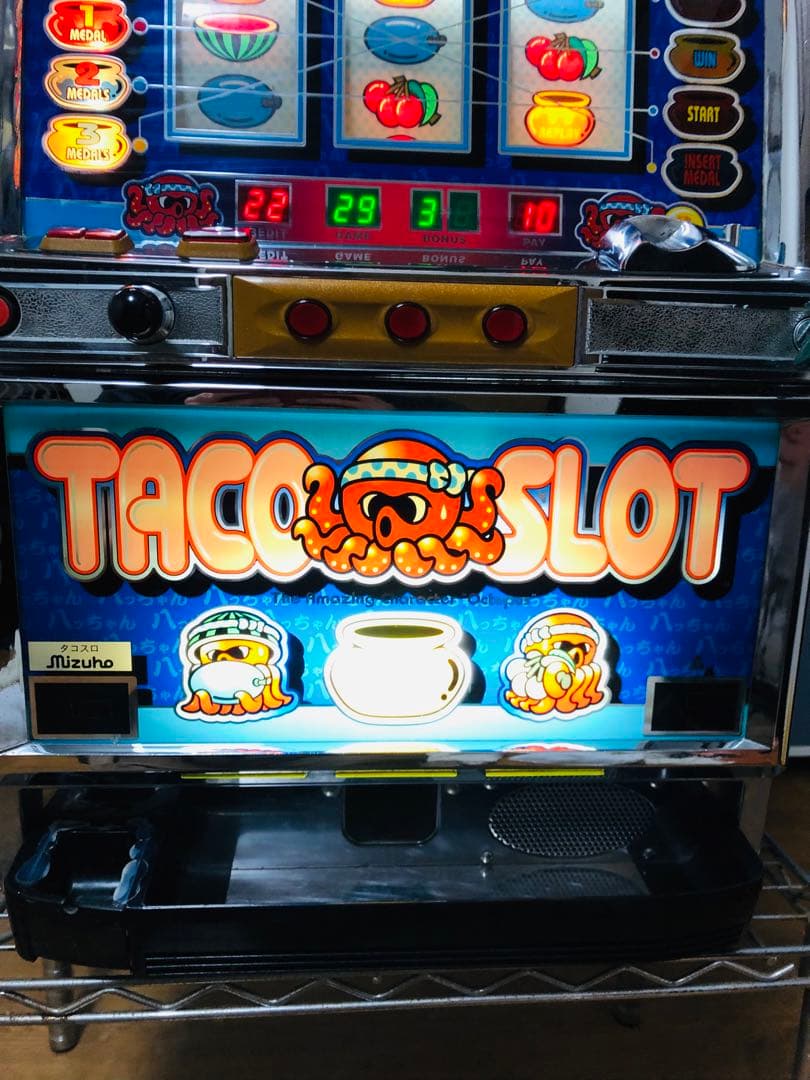 美品　4号機　タコスロ　実機　不要機付　送料込　パチスロ