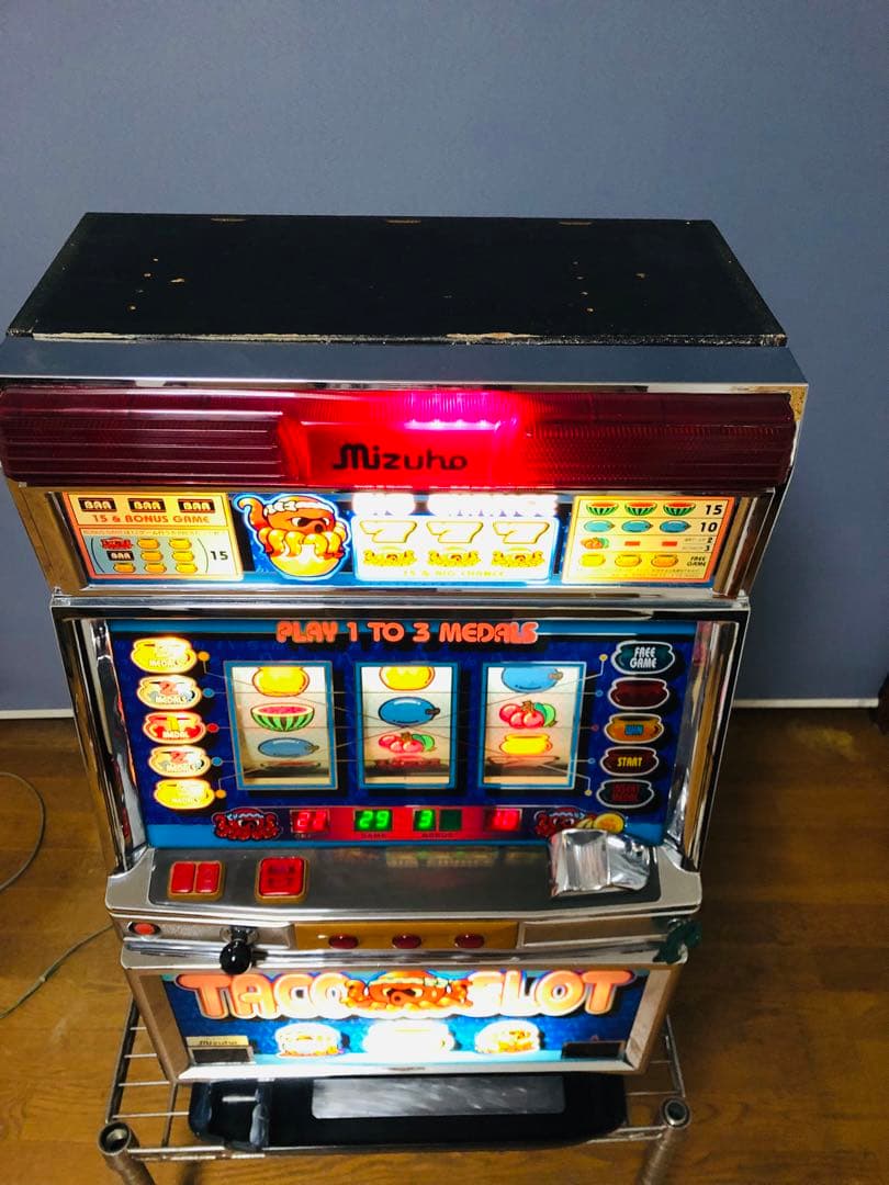 美品　4号機　タコスロ　実機　不要機付　送料込　パチスロ