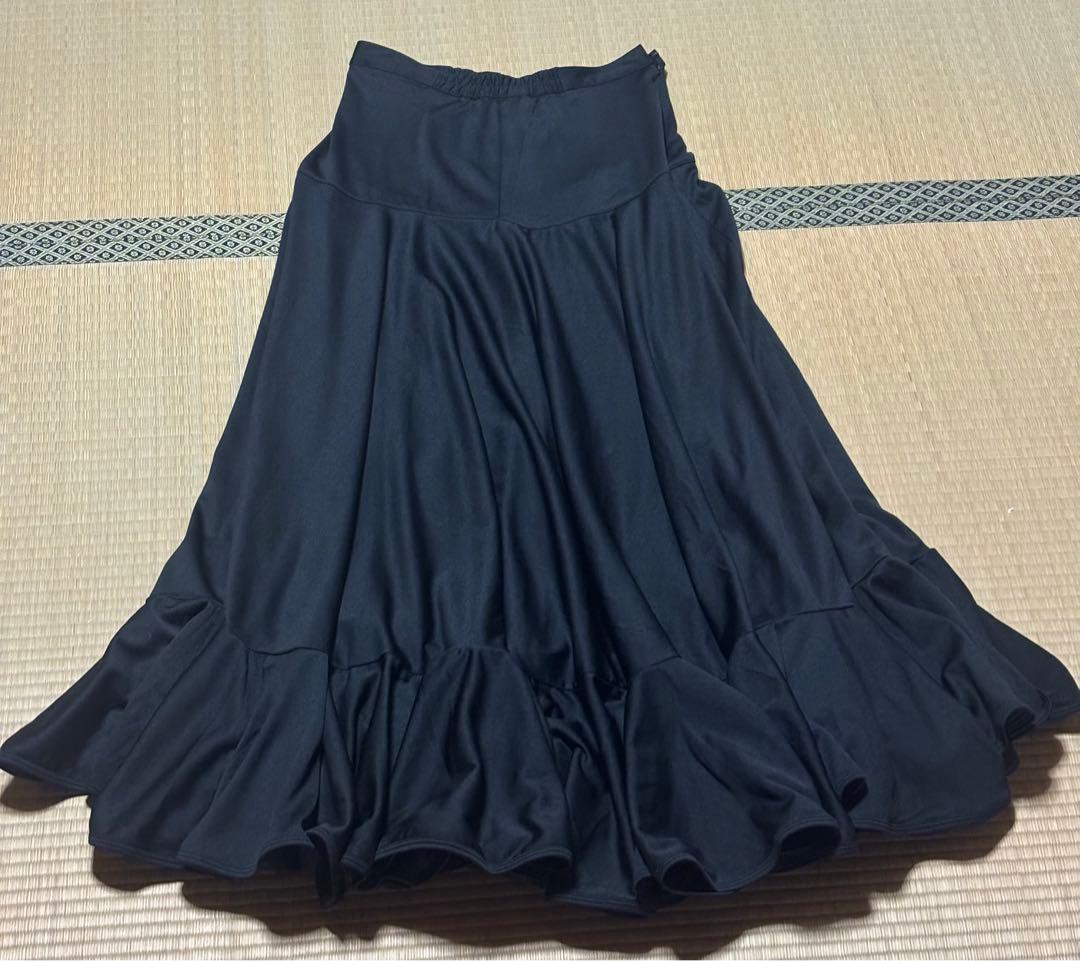 SAR IMPORT SHOP 黒 フラメンコ　フレアスカート Mサイズ