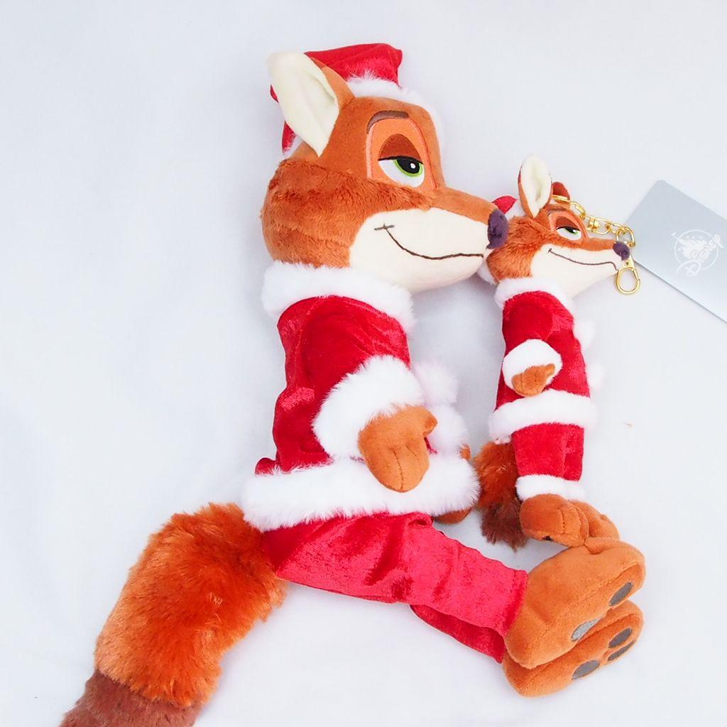 ズートピア ニック クリスマス サンタ ぬいぐるみ キーチェーン