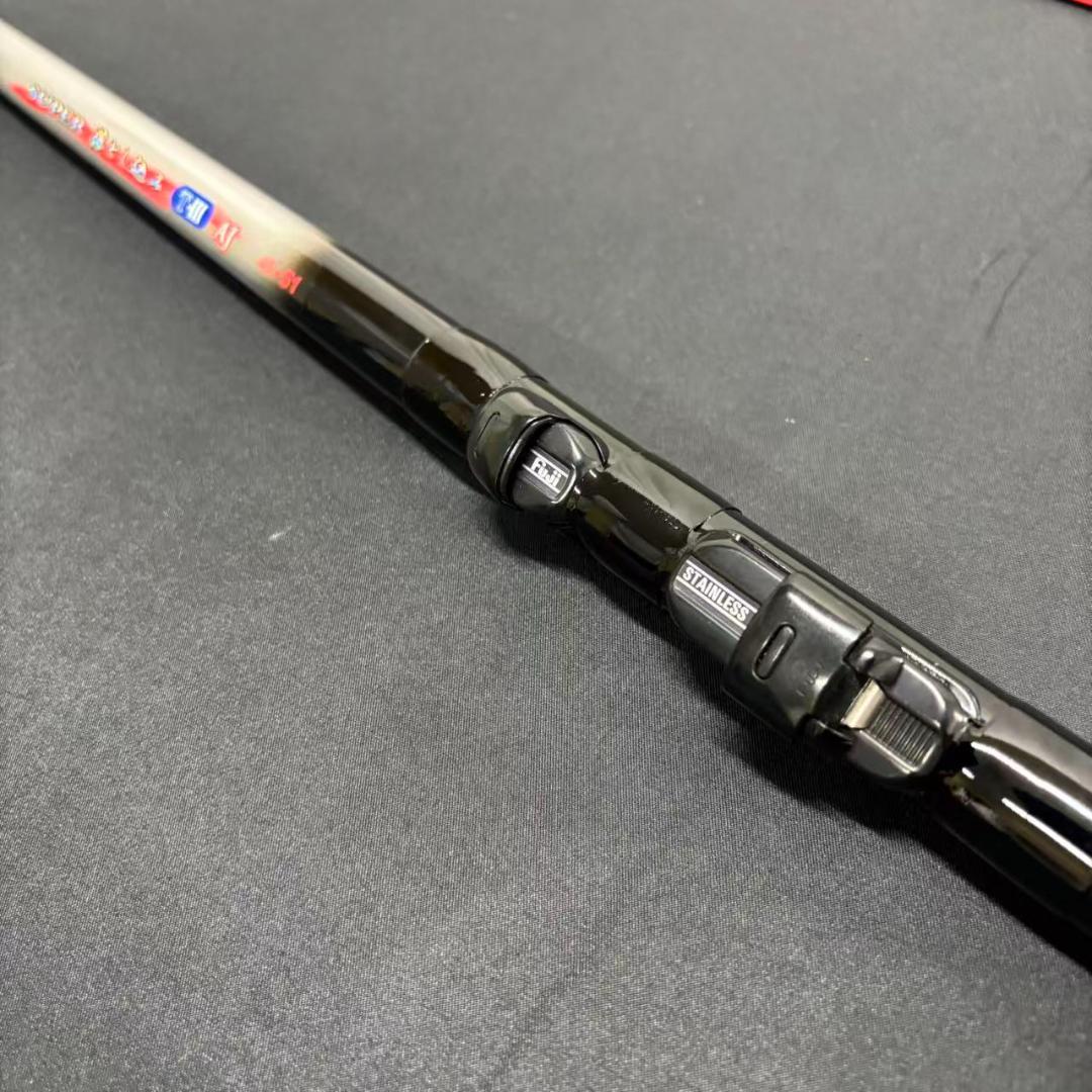 超特価！　落とし込みロッド　富士ガイド＆リールシート付き　45~51 伸縮式