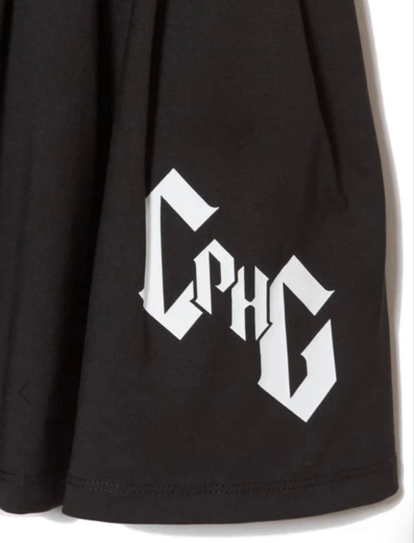 Cph/Golf 黒 プリーツスカート small