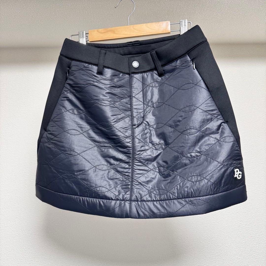 26年モデル パーリーゲイツ PERTEX QUANTUM中綿 セットアップ 黒