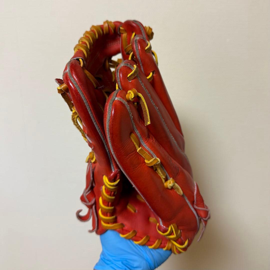 アンダーアーマー 軟式グローブ オレンジ