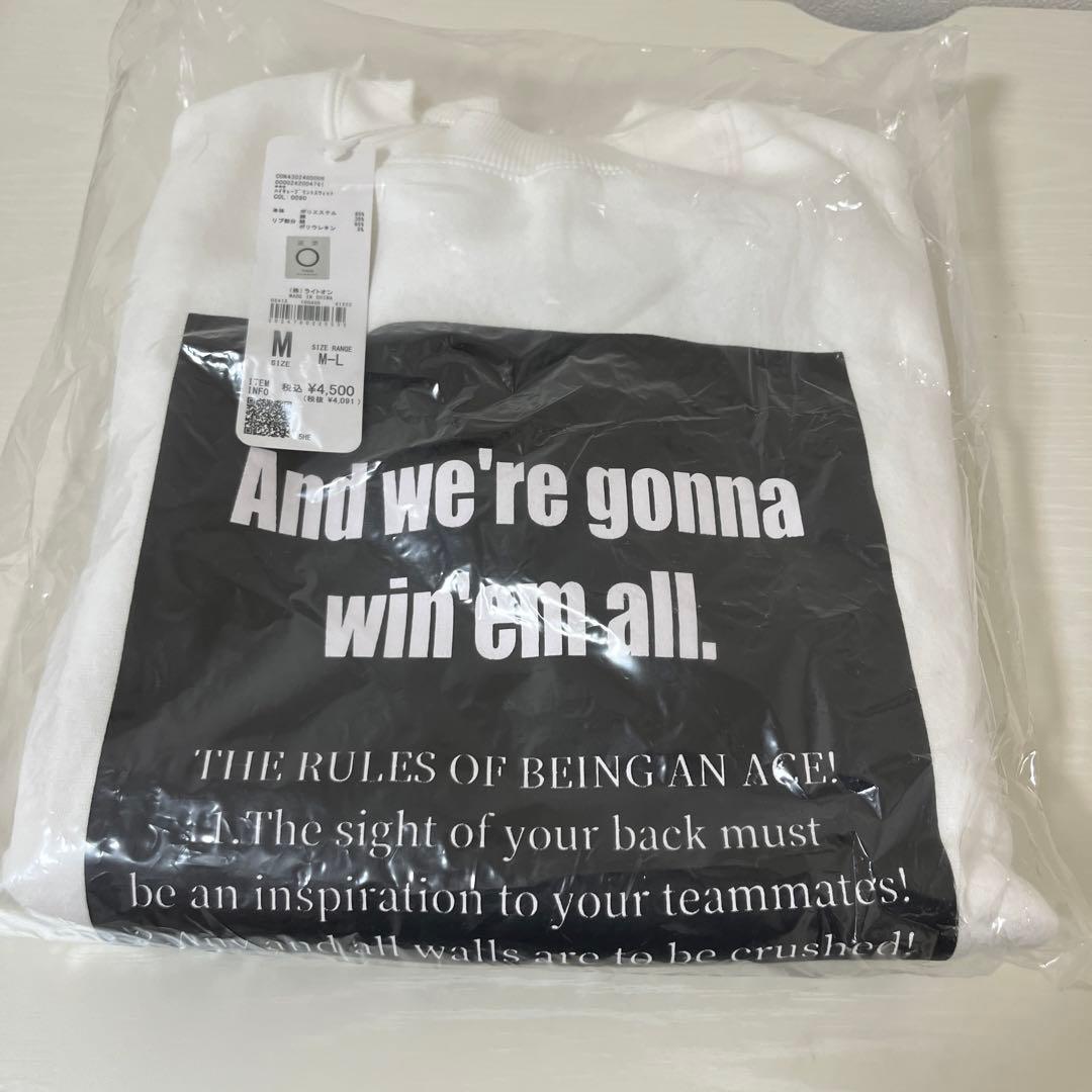 Right-on 「ハイキュー!!」プリントスウェット　赤葦京治　木兎光太郎