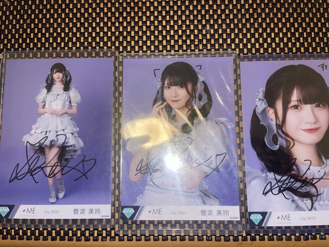 F*Y様 菅波美玲　モブノデレラ　直筆コンプ