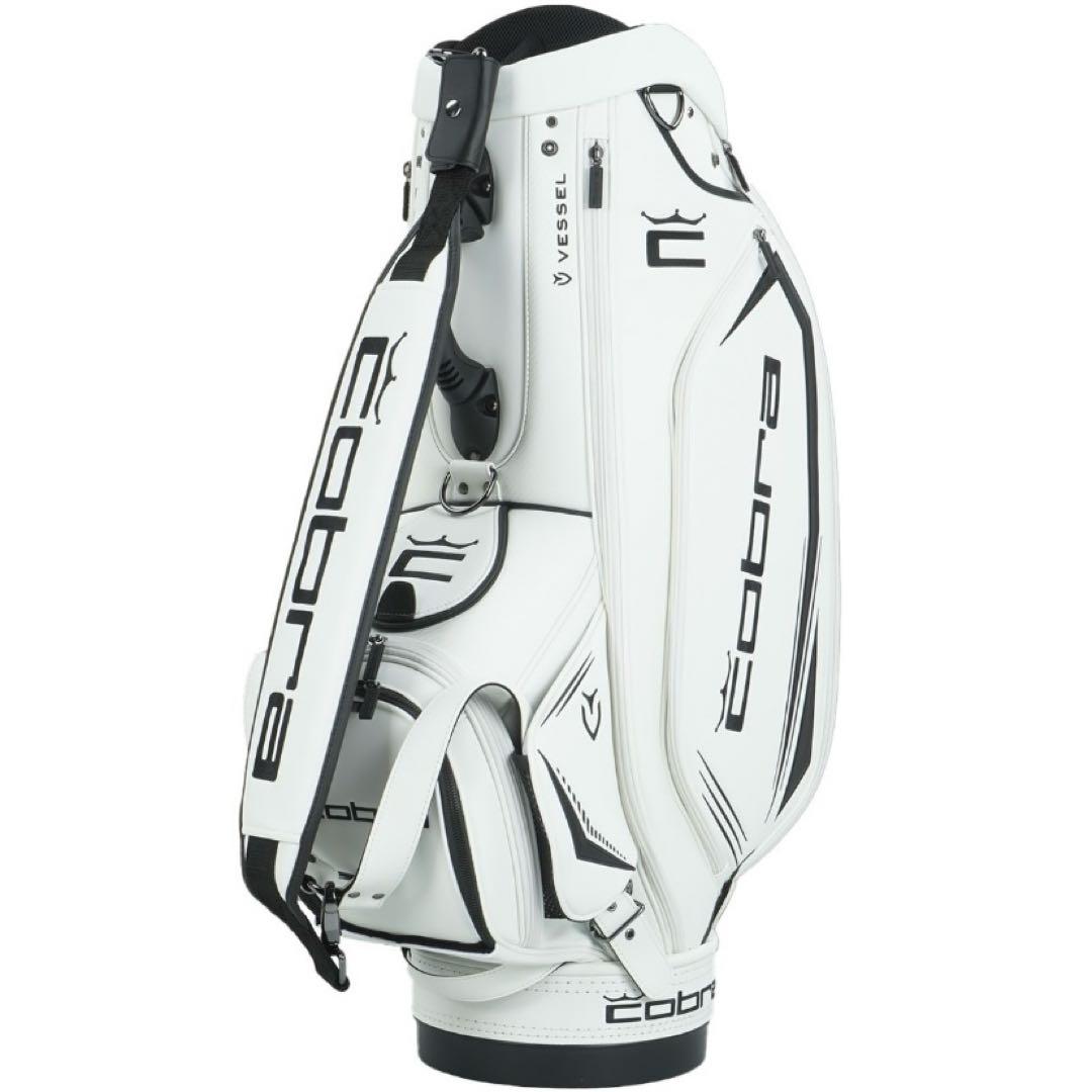 Cobra Vessel ゴルフバッグ ホワイト/ブラック