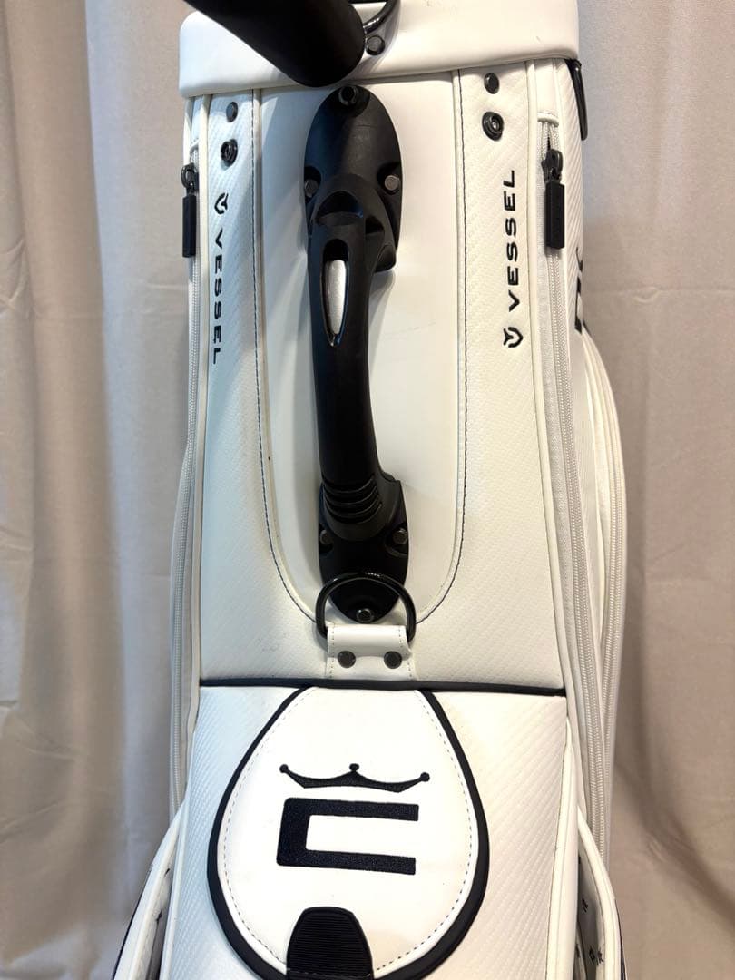 Cobra Vessel ゴルフバッグ ホワイト/ブラック