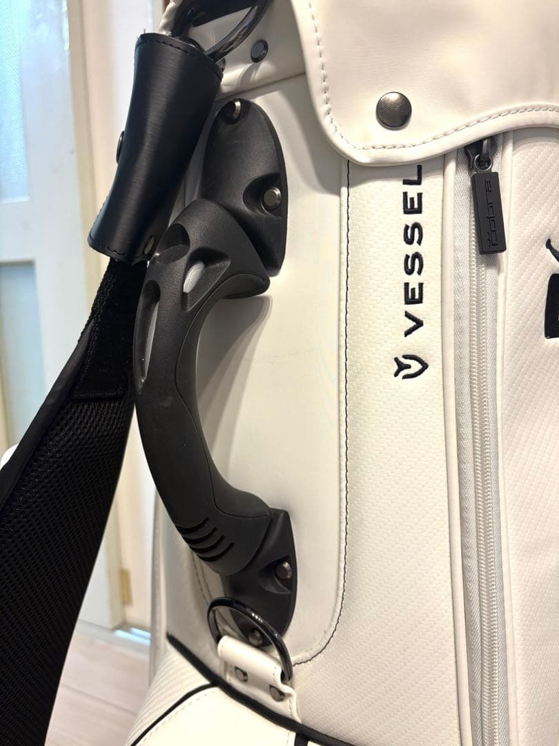 Cobra Vessel ゴルフバッグ ホワイト/ブラック