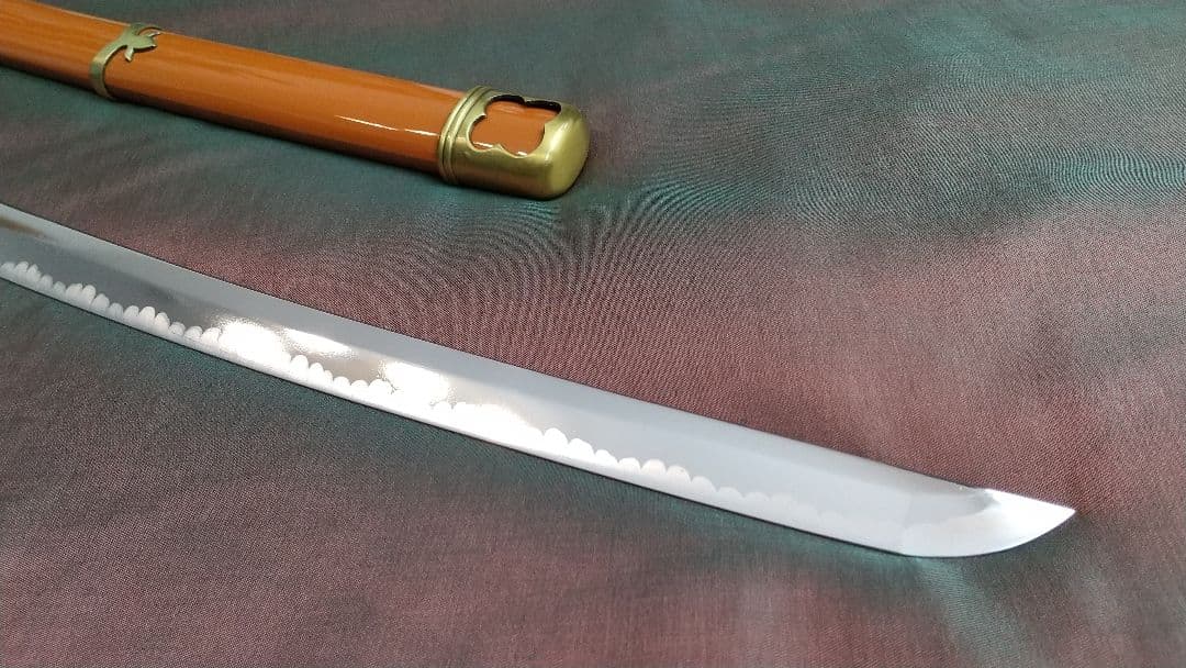 【金属刀身】髭切 模造刀 武具 日本刀 刀剣乱舞 コスプレ 太刀 模擬刀 刀剣