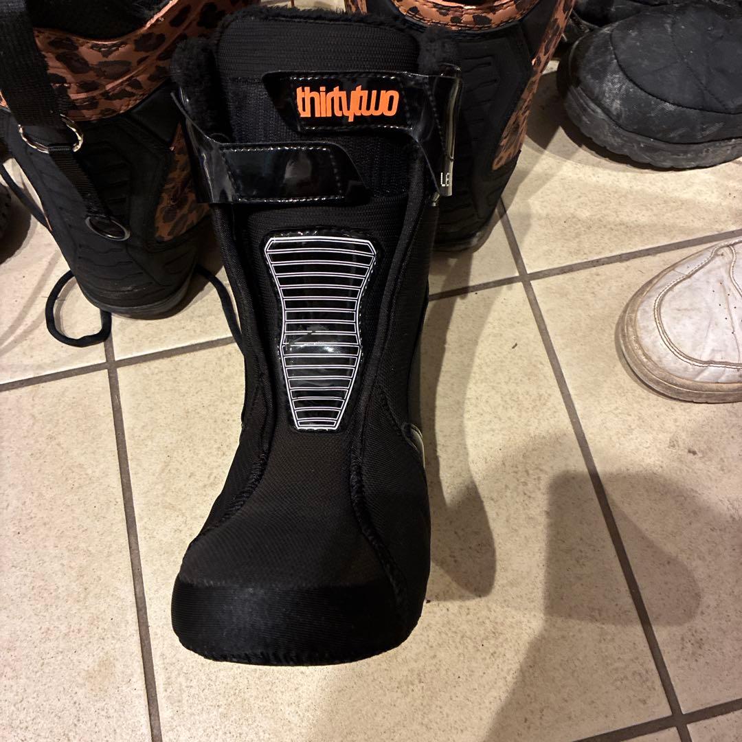 thirtytwo ヒョウ柄 スノーボードブーツ US6 24cm