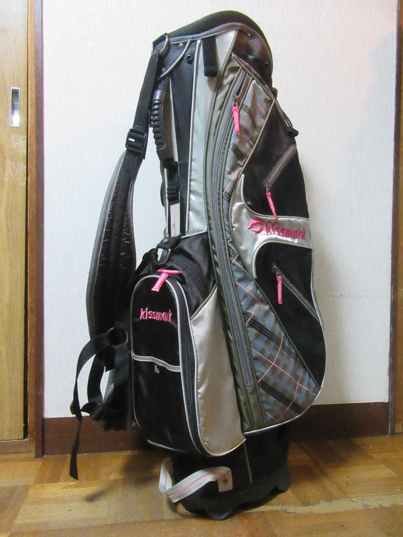 ★希少★kissmark★キスマーク★スタンドバック★黒★