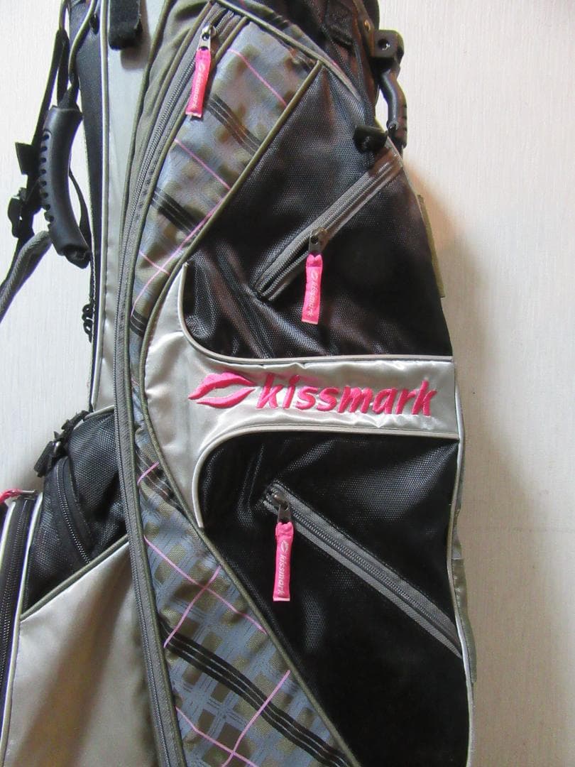 ★希少★kissmark★キスマーク★スタンドバック★黒★