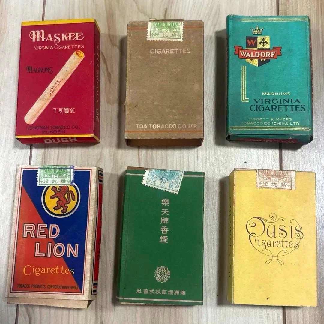 戦前 海外 タバコ パッケージ 31点 中国 朝鮮 満州 台湾 神風 歌舞伎