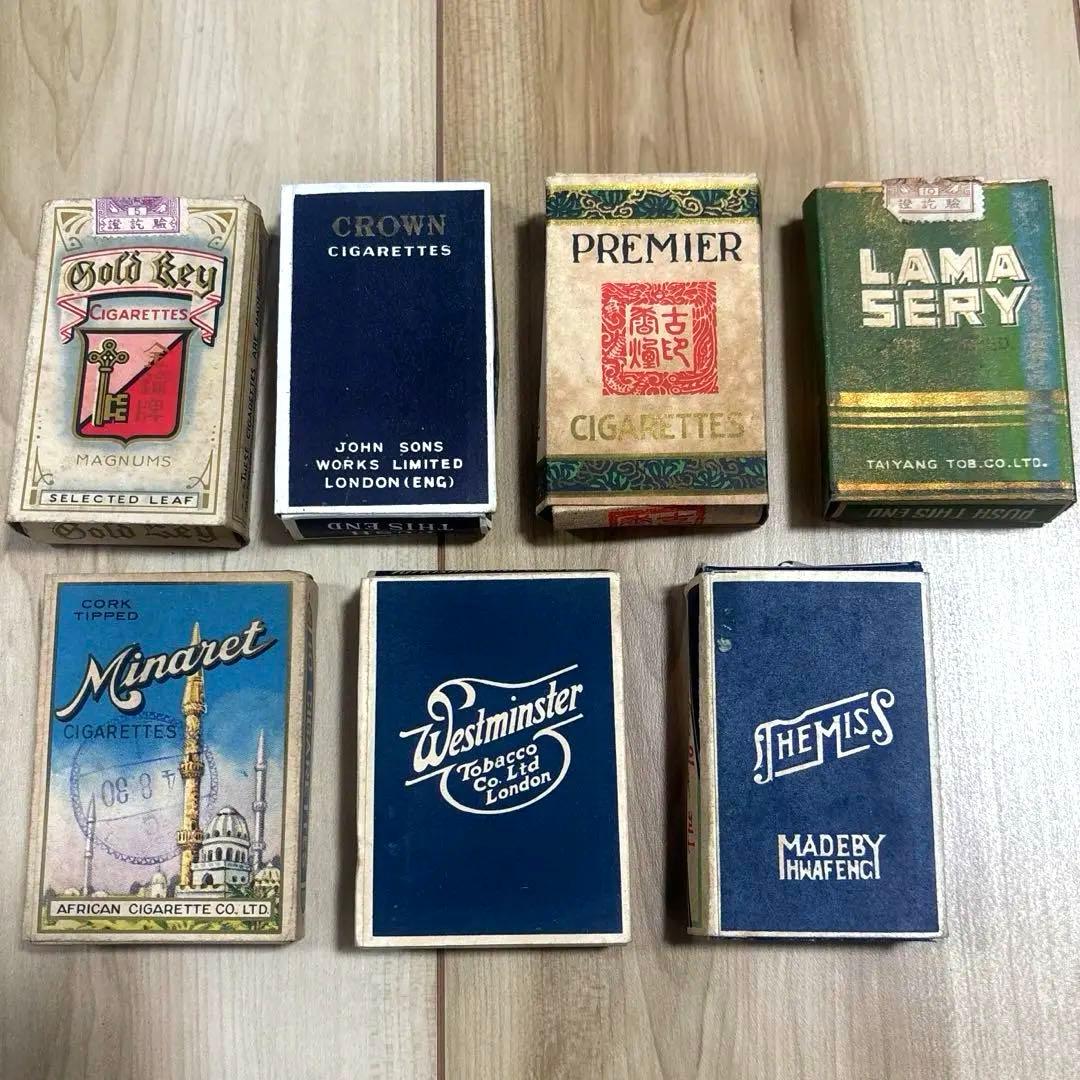 戦前 海外 タバコ パッケージ 31点 中国 朝鮮 満州 台湾 神風 歌舞伎