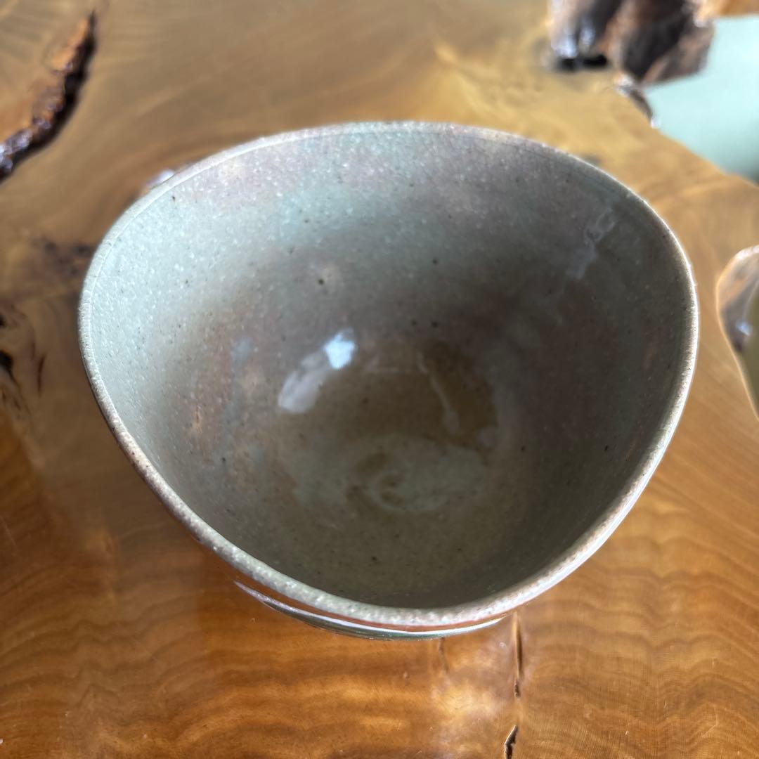 【2点まとめて】三角茶碗 松