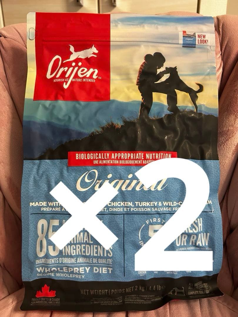 本日限定価格！！ Orijen Original ドッグフード 2kg×2パック