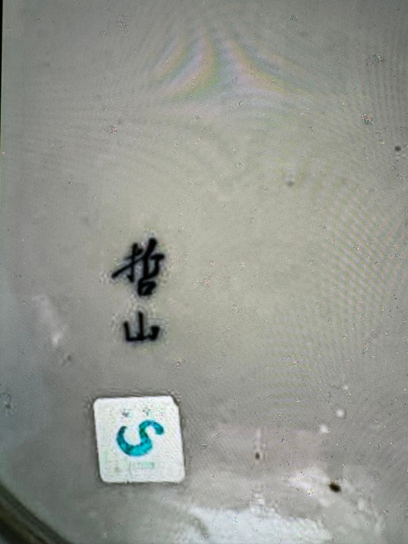 値下げしました。有田焼　哲山作　大皿34.5センチ