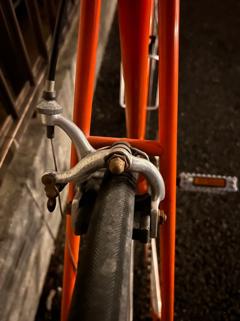 引き取り限定 クロモリ マイウェイとやらのオリジナルフレーム 値下げ交渉受けます