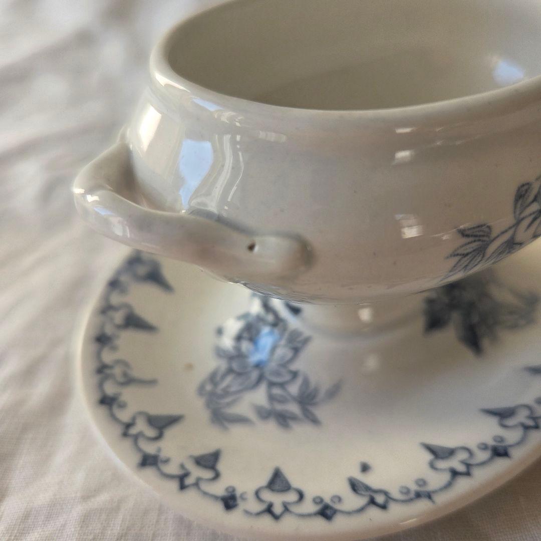 フランス　アンティーク　ムタディエ　FLORE　難あり