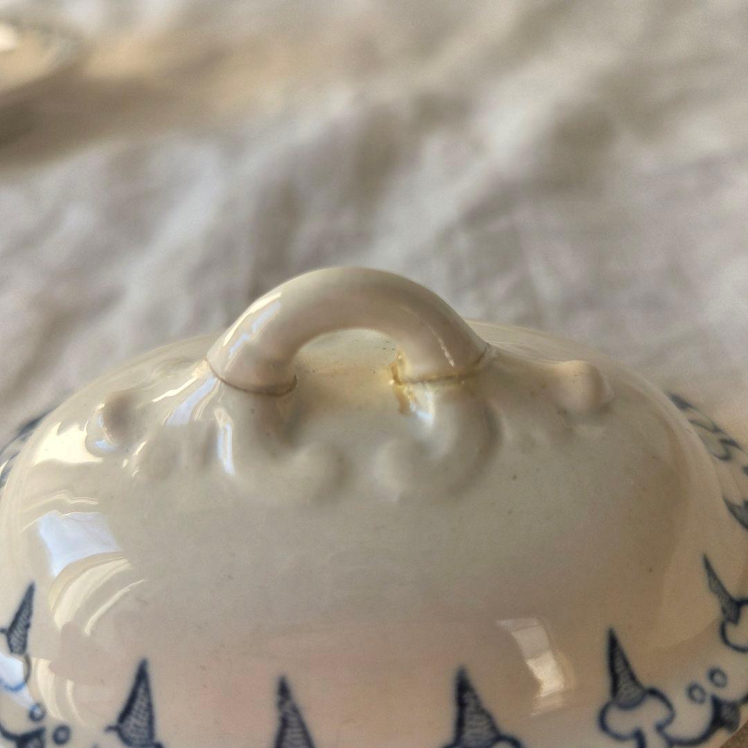 フランス　アンティーク　ムタディエ　FLORE　難あり