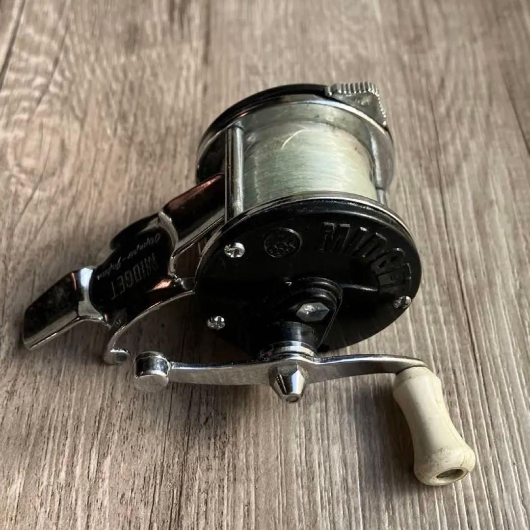 3F 希少・当時物【OLYMPIC】MIDGET 小型リール 釣具 ヴィンテージ