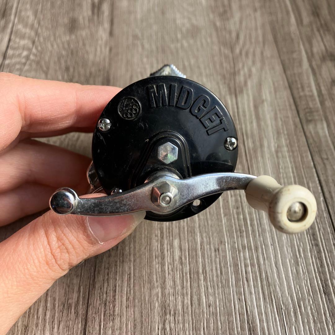 3F 希少・当時物【OLYMPIC】MIDGET 小型リール 釣具 ヴィンテージ